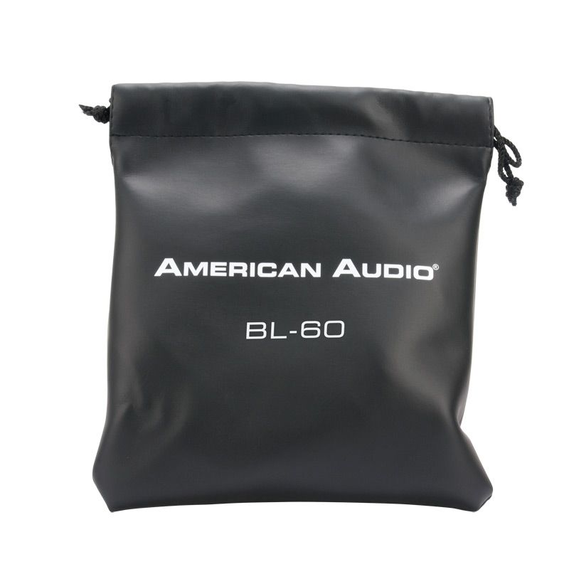 AMERICAN DJ BL-60 - DJ Headphone with 3 detachable cables options