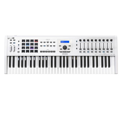 ARTURIA KEYLAB 61 MKII (PROMO FREE ARTURIA T-SHIRT) White Midi keyboard controler