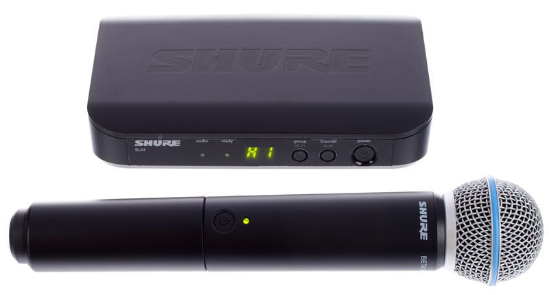 SHURE BLX24/B58-H10 Wireless mic system with BETA58