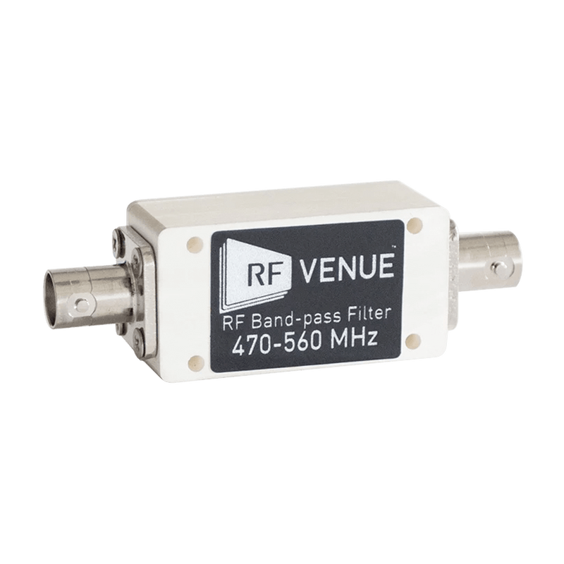 AUDIO TECHNICA BPF470T560 Band-Pass Filter (470-560 MHz) - 470-560 MHz Band-Pass Filter BPF470T560