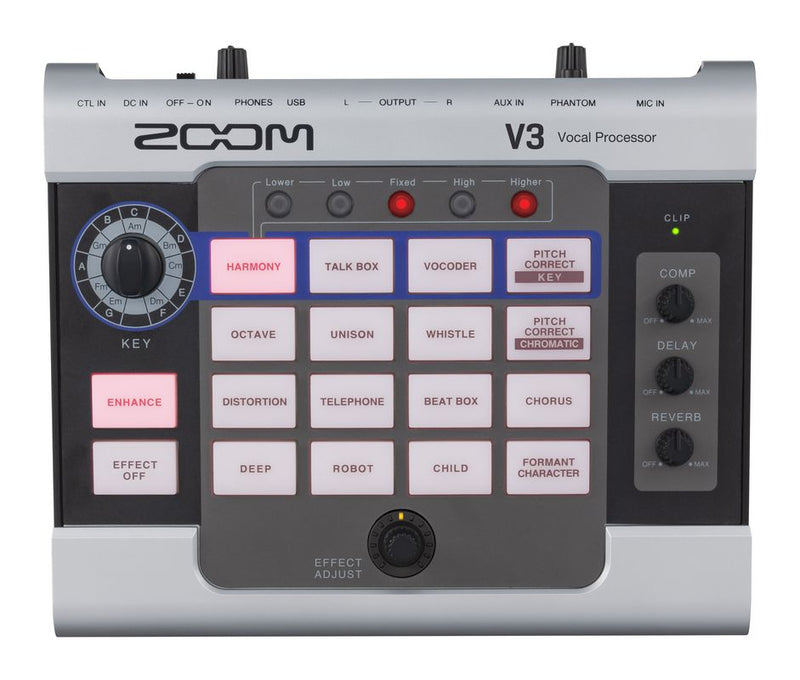ZOOM ZV3 Vocal Effect Processor