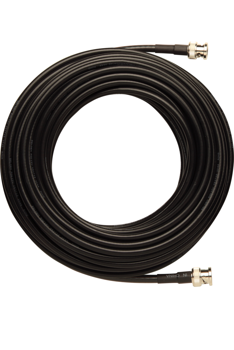 SHURE Coaxial cable offers BNC to BNC connection