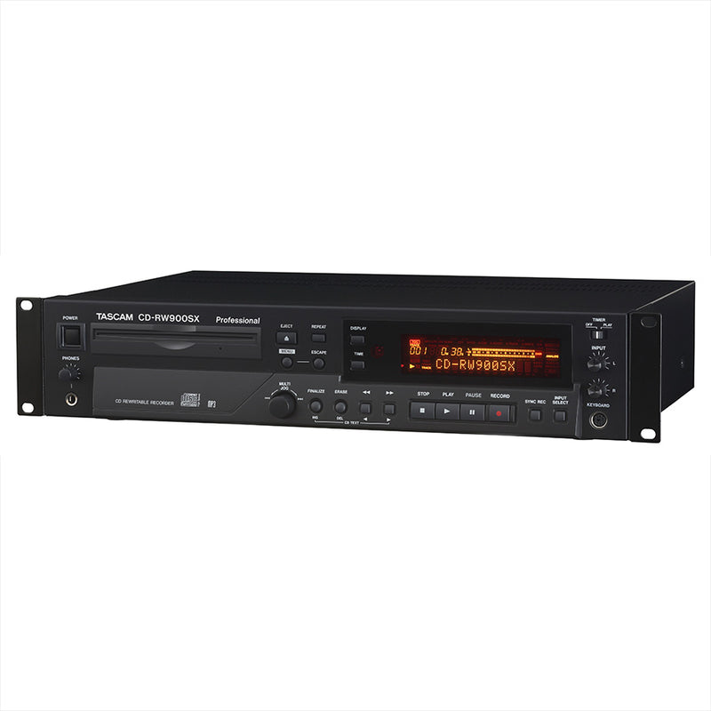 TASCAM CD-RW900SX - Unique and powerful features offer professional functionality, quality, and control.