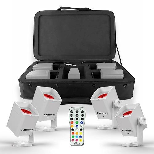 CHAUVET FREEDOM-H1X4-WHT Wireless Led Fixture KIT - Chauvet DJ FREEDOM H1X4 - White