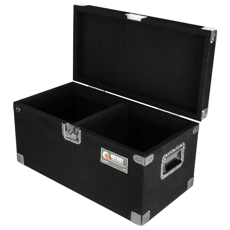 Odyssey CLP200P Case DJ Gear - Odyssey CLP200P - Pro Record / Utility Carpet Case for 200 12″ Vinyl Records / LPs