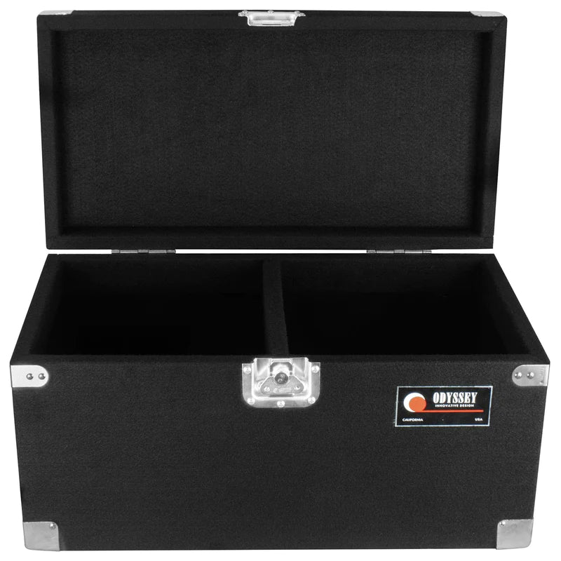 Odyssey CLP200P Case DJ Gear - Odyssey CLP200P - Pro Record / Utility Carpet Case for 200 12″ Vinyl Records / LPs