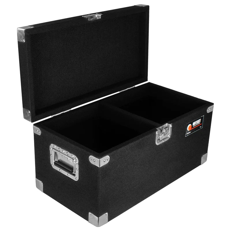 Odyssey CLP200P Case DJ Gear - Odyssey CLP200P - Pro Record / Utility Carpet Case for 200 12″ Vinyl Records / LPs