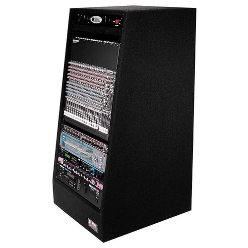 Odyssey CRS20W Case Rackmount - Odyssey CRS20W - 20U Carpet Studio Rack with Wheels