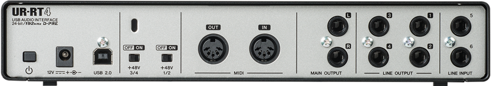 STEINBERG UR-RT4 - 6 x 4 USB 2.0 interfaces with Rupert Neve transformers