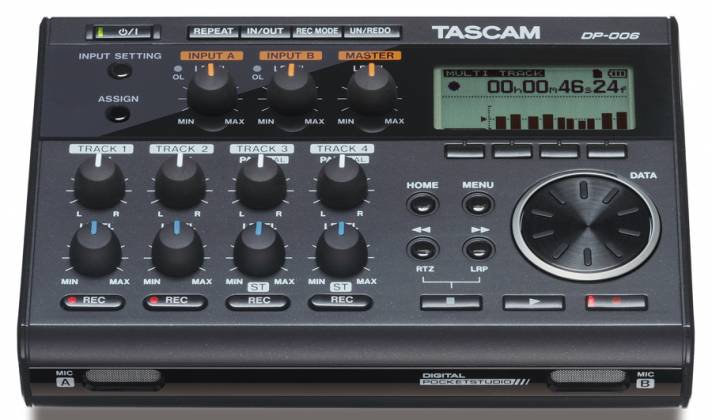 TASCAM DP-006 - 6 Digital Track Recorder