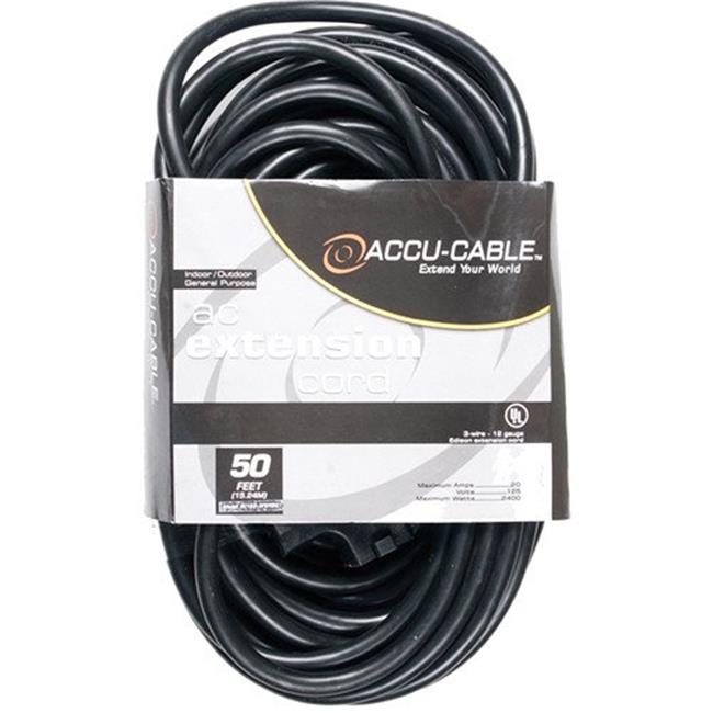 Accu-Cable EC123-3FER50 AC Extension