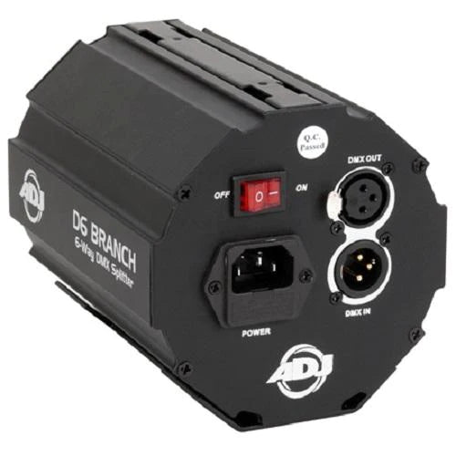 D6-BRANCH -  6-Way Dmx Splitter