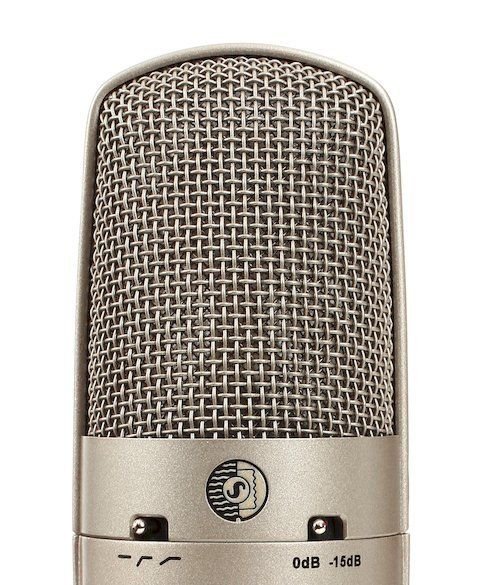 Shure KSM32/SL - Cardioid Condenser Microphone with A32SM & Case -Champagne