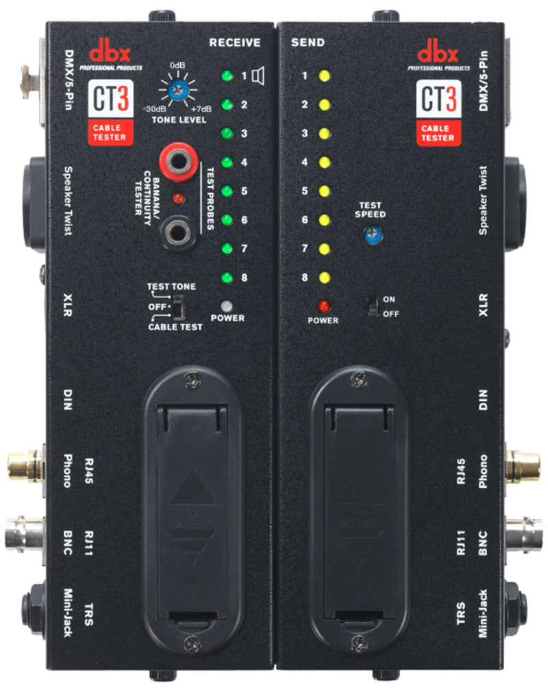 DBX CT3 Professional cable tester