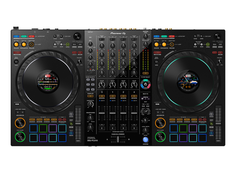 Pioneer DDJ-FLX10 - 4-channel DJ performance controller for multiple DJ applications