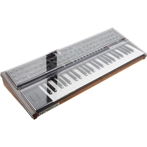 DECKSAVER DS-PC-PROPHET6 - Decksaver DS-PC-PROPHET6 Cover for Dave Smith Instruments Prophet-6 (Smoked/Clear)