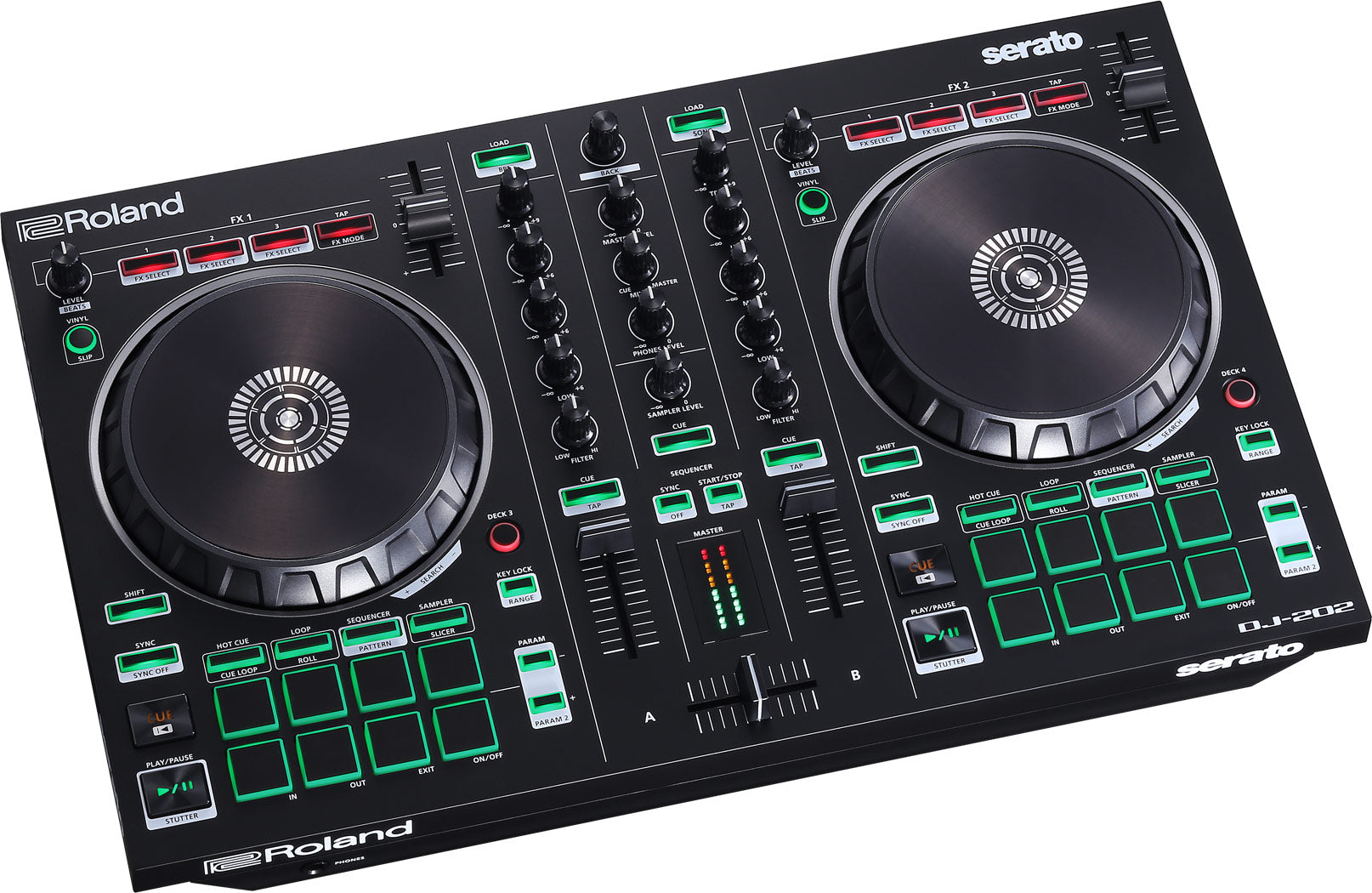 ROLAND DJ-202 SERATO DJ Controler