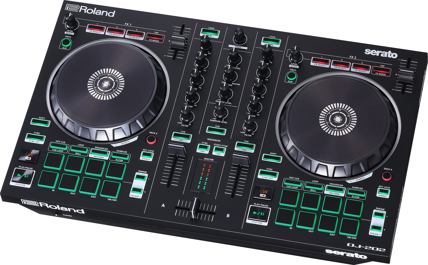 ROLAND DJ-202 SERATO DJ Controler