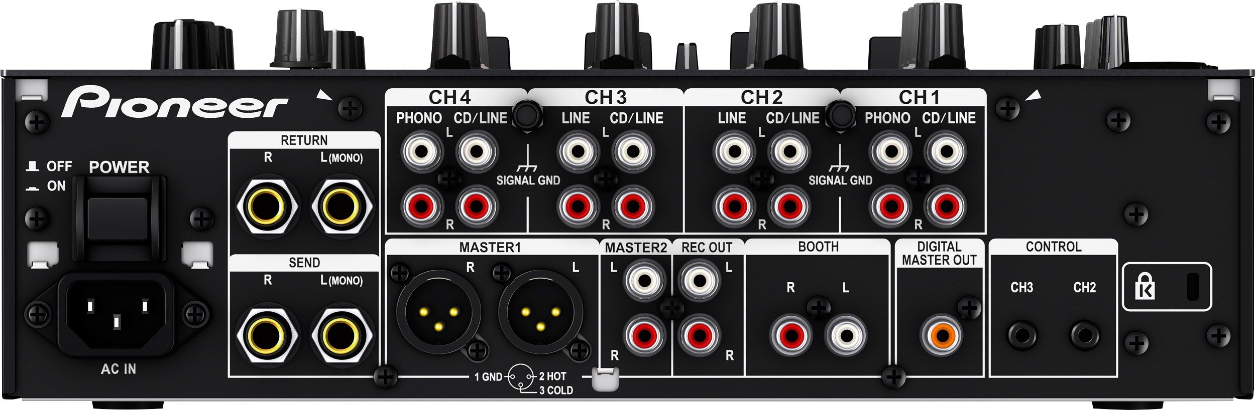 PIONEER DJ DJM-750MKII - 4 Channel mixer