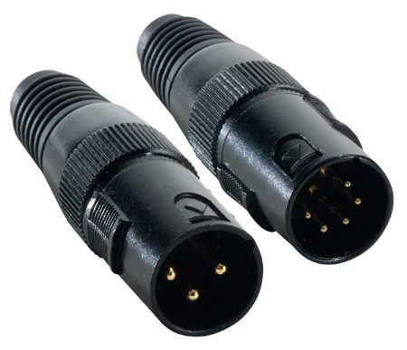 ACCU-CABLE DMX T-PACK Set of dmx terminals