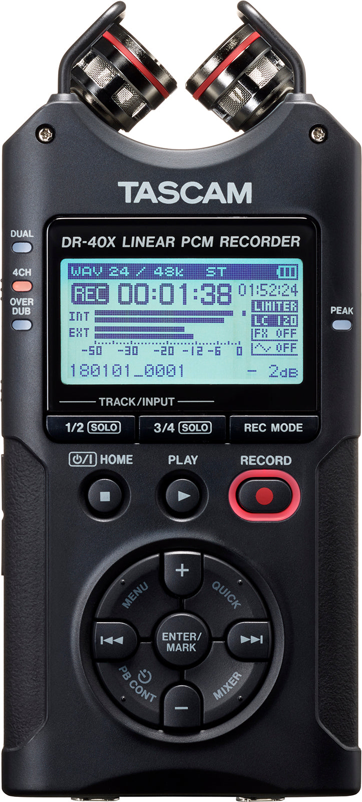 TASCAM DR-40X Four Track Recorder