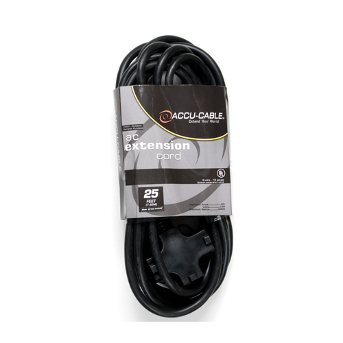 Accu-Cable EC123-25 AC Extension