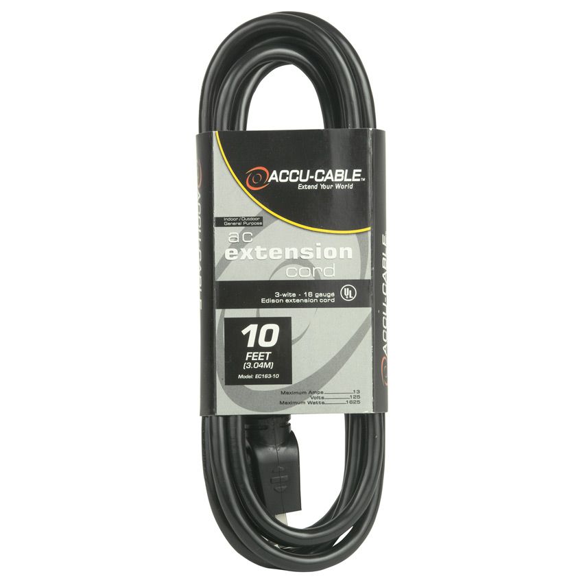 Accu-Cable EC163-10 AC Extension