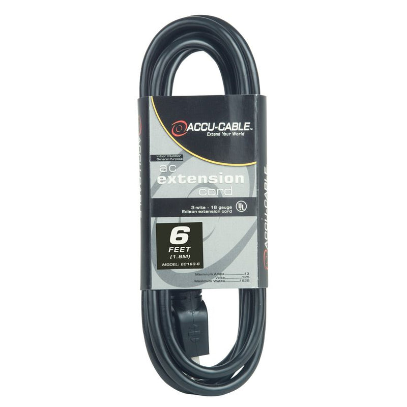 Accu-Cable EC163-6 AC Extension