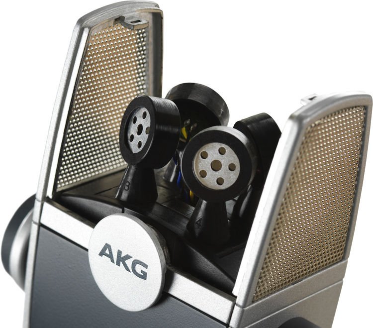 AKG PODCASTER ESSENTIALS Bundle - Lyra USB Microphone + AKG K371 Headphones