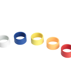 SHURE WA615M Microphone ID Rings