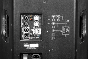 YORKVILLE EF15P (THE PAIR -NEW OPEN BOX)  - 15" 1200W Powered speaker
