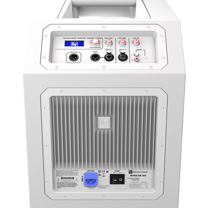 ELECTRO-VOICE EVOLVE 50  WHITE -1000 watt Portable system