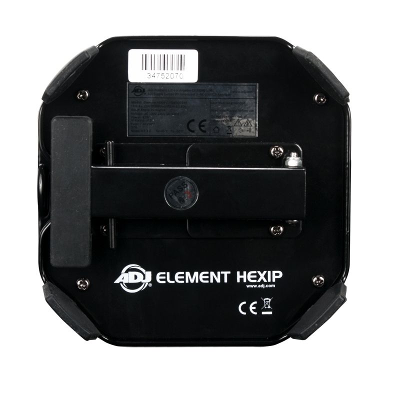 AMERICAN DJ ELEMENT-HEXIP - RGBAW+UV Wash IP54 4x10W -Battery Powered w/WiFLY EXR