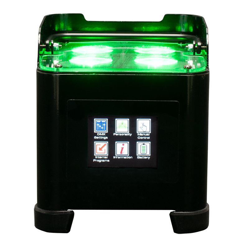 AMERICAN DJ ELEMENT-ST-HEX- 4x6 Watts battery powered Led spot fixture