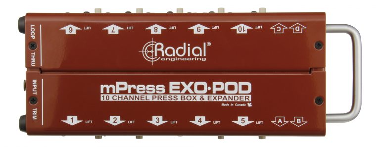 RADIAL EXO-POD - 10 Channel Press Box & Expander