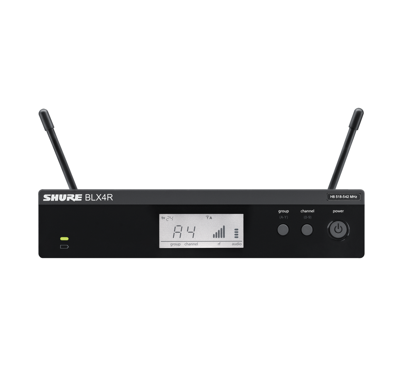 SHURE BLX24R/SM58 - Wireless system with SM58 (rackmountable)