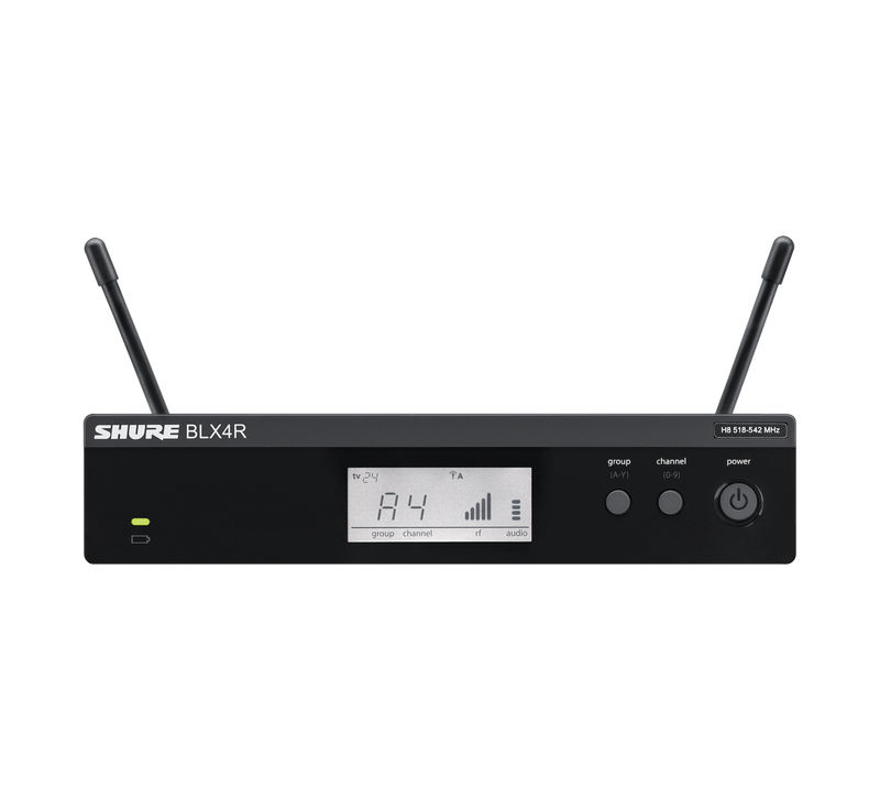 SHURE BLX24R/SM58 - Wireless system with SM58 (rackmountable)