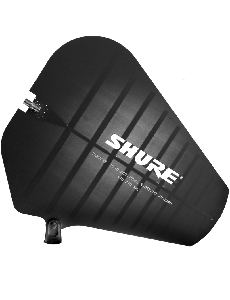 SHURE PA805SWB Directional antenna for use with PSM personal monitor systems.