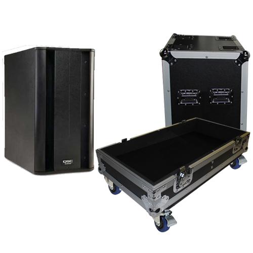 PROX-X-QSC-KSUB Subwoofer Case - ProX ATA style Flight Case for 1x QSC KSUB Speaker