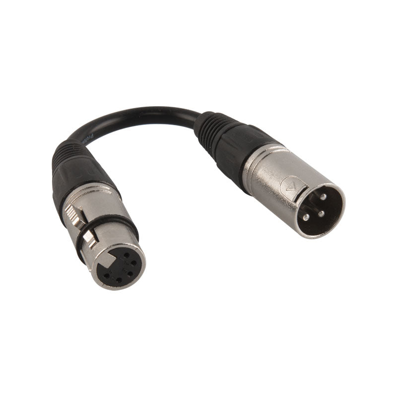 CHAUVET PRO DMX-5F3M - Connector: DMX - Chauvet Professional DMX-5F3M Specifically For Lighting And Meet Stringent Standards