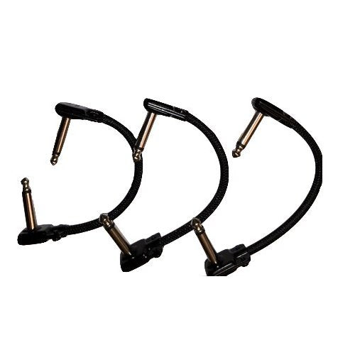 Digiflex CGG-SHORTY-3PACK Cable Phone to Phone - DIGIFLEX 3" CGG-SHORTY-SQ INSTRUMENT CABLE (3 PACK)