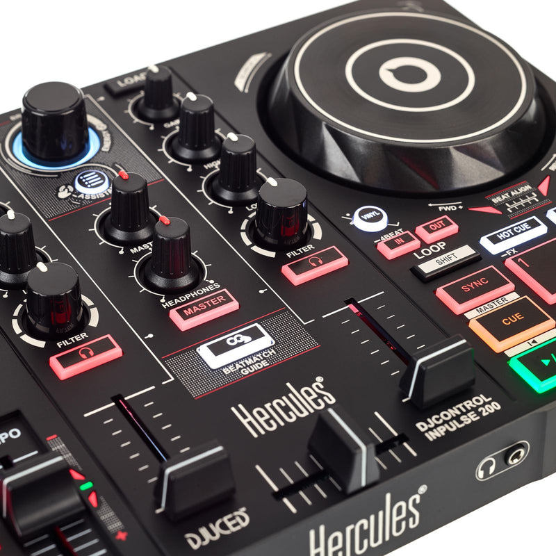 HERCULE DJ DJLEARNING-KIT - DJ Controller kit with DJUCED dj software