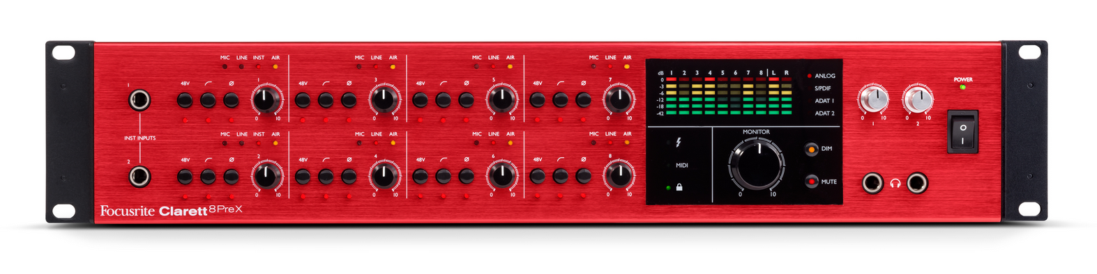 FOCUSRITE CLARET 8PREX