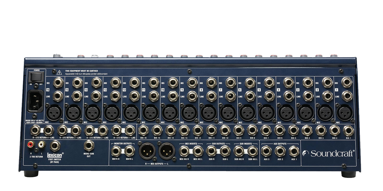 SOUNDCRAFT FX1611 - 26 inputs