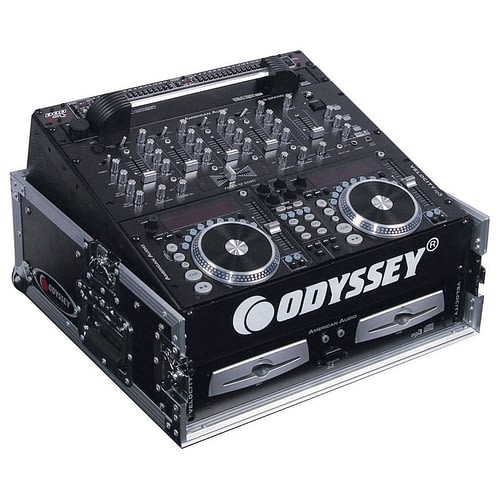 Odyssey FZ1002 Case Rackmount - Odyssey FZ1002 - 10U Top Slanted 2U Vertical Pro Combo Rack