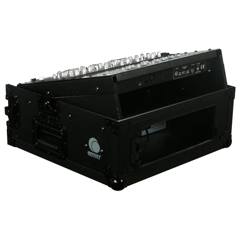 Odyssey FZ1002BL Case Rackmount - Odyssey FZ1002BL - Black 10U Top Slanted 2U Vertical Pro Combo Rack