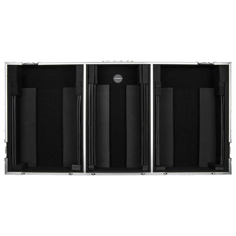 Odyssey FZ10CDJWXD Case DJ Gear - Odyssey FZ10CDJWXD - Extra Deep 10″ Format DJ Mixer and Two Large Format Media Players Coffin Flight Case