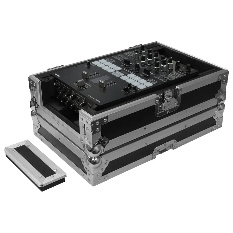 Odyssey FZ10MIXXD Case DJ Gear - Odyssey FZ10MIXXD - Universal 10″ Format DJ Mixer Flight Case with Extra Deep Rear Compartment