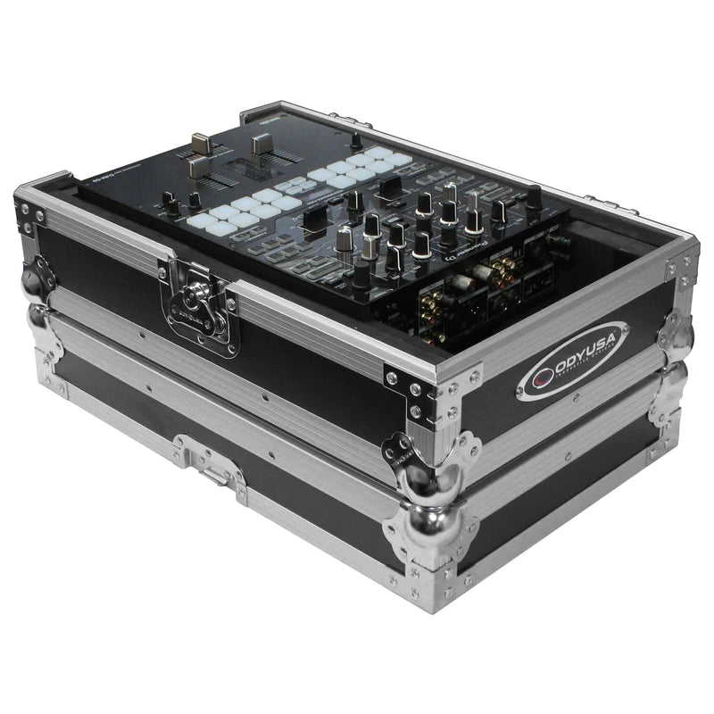 Odyssey FZ10MIXXD Case DJ Gear - Odyssey FZ10MIXXD - Universal 10″ Format DJ Mixer Flight Case with Extra Deep Rear Compartment