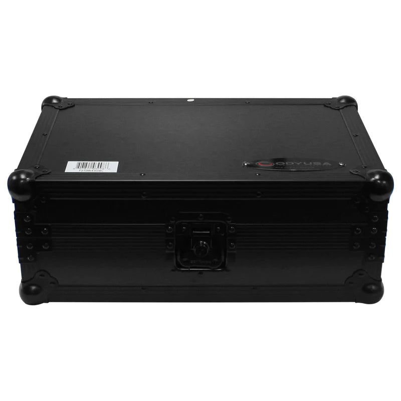 Odyssey FZ10MIXXDBL Case DJ Gear - Odyssey FZ10MIXXDBL - Universal Black 10″ Format DJ Mixer Flight Case with Extra Deep Rear Compartment